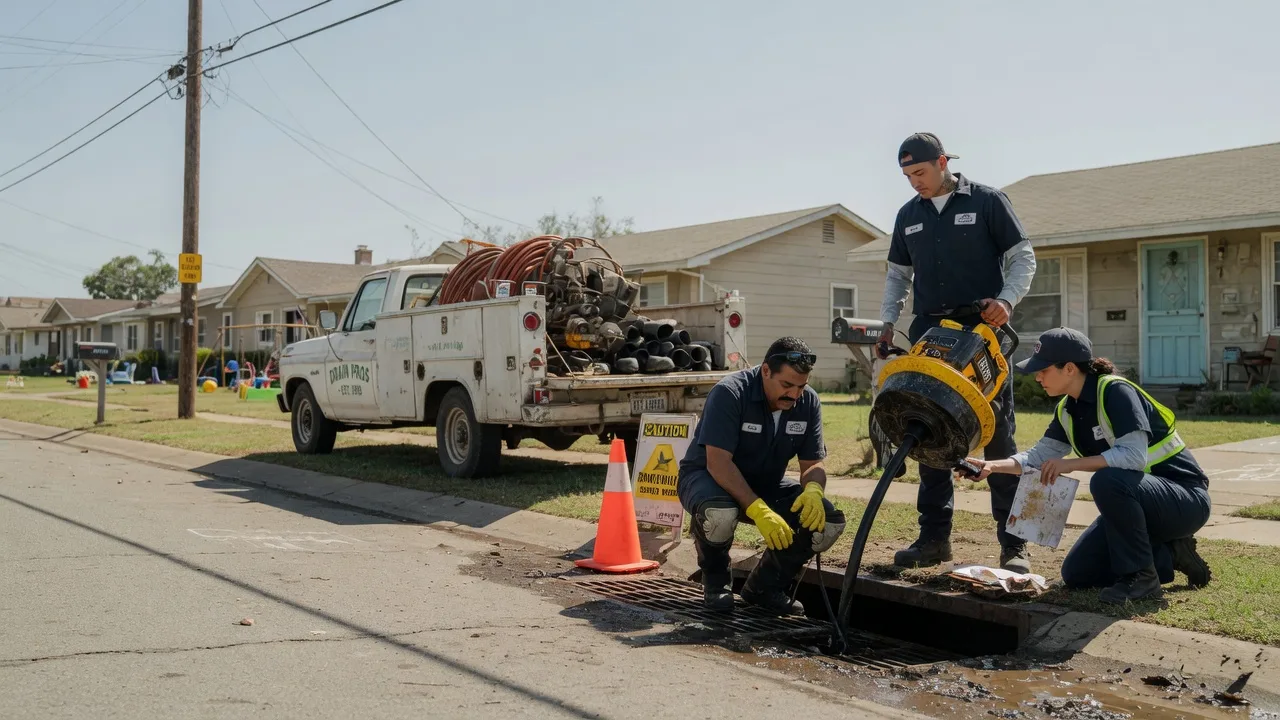 Drain Cleaning in Columbus, TX near me